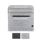 Funda de fieltro reciclado con compartimento para portátil 14'' varios colores