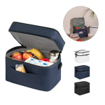 Bolsa térmica de poliéster reciclado con correa ajustable 12L varios colores