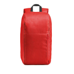 Mochila multiusos con espalda y correas acolchadas capacidad 10L color rojo