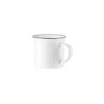 Taza de cerámica ideal para sublimación con capacidad 280ml color blanco