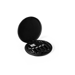 Cable de carga ultrarrápida con set de adaptadores de ABS reciclado