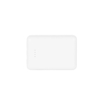 Powerbank ecológico con indicador de carga de 10.000 mAh color blanco