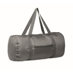 Bolsa deportiva con bolsillo frontal y capacidad de 20L color gris oscuro