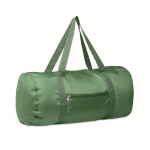 Bolsa deportiva con bolsillo frontal y capacidad de 20L color verde oscuro