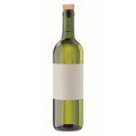 Tapón ideal para botellas de vino hecho de madera de haya color madera segunda vista