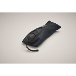 Paraguas antiviento con bolsa con compartimiento para almacenaje Ø100 color azul vista fotografía cuarta vista