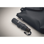 Paraguas antiviento con bolsa con compartimiento para almacenaje Ø100 color azul vista fotografía sexta vista