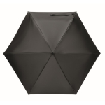 Paraguas antiviento con bolsa y estuche con cremallera Ø90 color negro octava vista