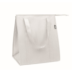 Bolsa nevera de non woven con aislamiento de aluminio 25L color blanco
