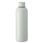 Botella acero inoxidable reciclado antigoteo 750ml color blanco