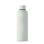Botella acero inoxidable reciclado antigoteo 750ml color blanco