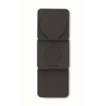Cargador magnético plegable de ABS 3 en 1 que sirve para soporte color negro octava vista