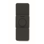Cargador magnético plegable de ABS 3 en 1 que sirve para soporte color negro novena vista