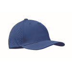 Gorra de poliéster con agujeros de ventilación y repelente al agua