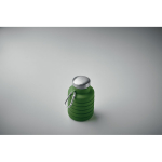 Botella plegable de silicona con mosquetón 500 ml sexta vista