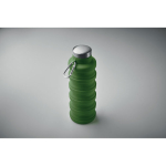 Botella plegable de silicona con mosquetón 500 ml