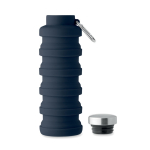 Botella plegable de silicona con mosquetón 500 ml