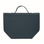 Bolsa nevera personal con cierre rolltop y asa de transporte color azul octava vista