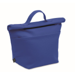 Bolsa nevera personal con cierre rolltop y asa de transporte color azul real
