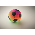 Balón para la playa de muchos colores hinchable con aguja color multicolor vista fotografía quinta vista