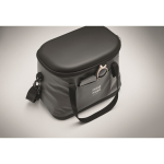 Bolsa nevera de lona con apertura en la parte superior 16L color gris oscuro vista principal