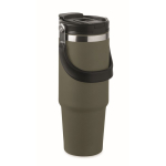 Vaso de doble pared con pajita, boquilla y asa de transporte 850ml tercera vista