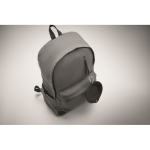 Plato para comer o beber plegable y con mosquetón para mascotas color negro vista fotografía cuarta vista