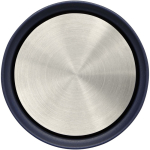 Vaso térmico de acero inoxidable con apertura pulsador 350ml tercera vista frontal