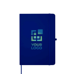 Cuaderno con esquinas redondeadas y tapa suave A5 hojas a rayas vista principal