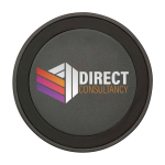 Base de carga inalámbrica con cable 2 en 1 de plástico reciclado 15W color negro