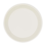 Base de carga inalámbrica con cable 2 en 1 de plástico reciclado 15W color blanco segunda vista frontal