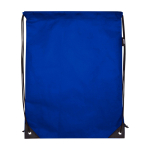 Mochila de cuerdas non-woven duradero y resistente al desgarro 5L color azul real segunda vista frontal