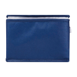 Bolsa térmica de non-woven reciclado para 6 latas y capacidad 4L color azul real segunda vista frontal