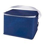 Bolsa térmica de non-woven reciclado para 6 latas y capacidad 4L color azul real segunda vista