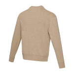 Jersey unisex de poliéster y algodón reciclado de 280 g/m2 Elevate NXT tercera vista trasera