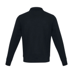 Jersey unisex de tejido reciclado con cremallera corta 280 g/m2 Elevate NXT segunda vista trasera