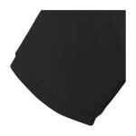 Polo de manga corta de hombre de algodón en piqué 200 g/m2 Elevate Life color negro vista detalle 2