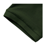 Polo de manga corta de hombre de algodón en piqué 200 g/m2 Elevate Life color verde militar
