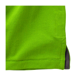 Polo de manga corta de hombre de algodón en piqué 200 g/m2 Elevate Life color verde fluorescente