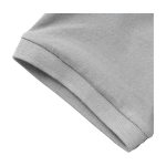 Polo de manga corta de hombre de algodón en piqué 200 g/m2 Elevate Life color gris claro jaspeado