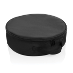 Bolsa para cables largos fabricada con materiales reciclados color negro