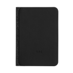 Porta pasaporte rastreable con localización Find My de Apple color negro