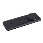 Cargador magnético 3 en 1 con carga inalámbrica magnética 15W color negro sexta vista