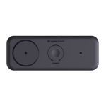 Cargador magnético 3 en 1 con carga inalámbrica magnética 15W color negro octava vista