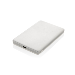 Powerbank con carga inalámbrica magnética indicador 5.000 mAh color plateado