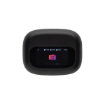 Auriculares inalámbricos con pantalla táctil y función llamada color negro decima vista