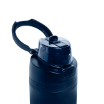 Botella de acero inoxidable reciclado de doble pared de 720ml color azul marino séptima vista