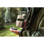 Frasco térmico de acero inoxidable con antigoteo Black+Blum 400ml vista de ambiente