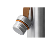 Botella térmica de acero inoxidable con asa Black+Blum 500ml color naranja quinta vista