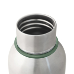 Botella térmica de acero inoxidable con asa Black+Blum 500ml color verde oliva cuarta vista